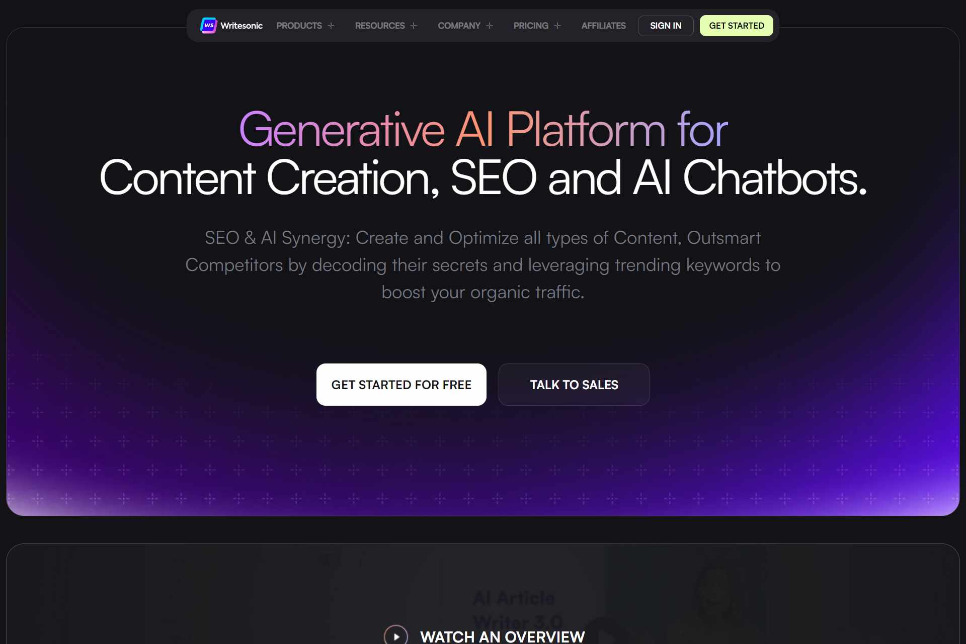 Writesonic - From handwritten to digital content with AI